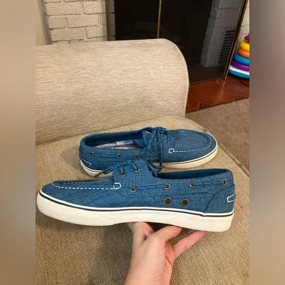 Men’s guy Harvey gulf linen boat shoes - Picture 8 of 10